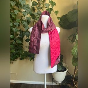 Patagonia Pink and Burgundy Scarf